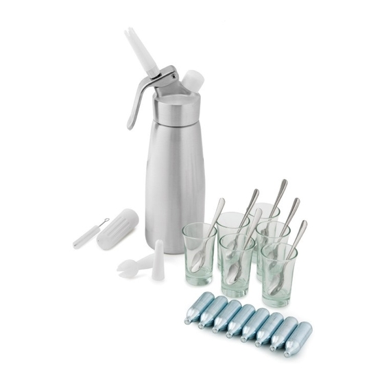 WOLFGANG PUCK CREAM WHIPPER SET USE AND CARE Pdf Download ManualsLib