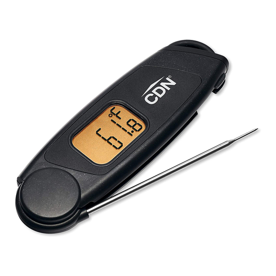 CDN DTT450 ProAccurate 2 3/4 Digital Waterproof Pocket Probe Thermometer