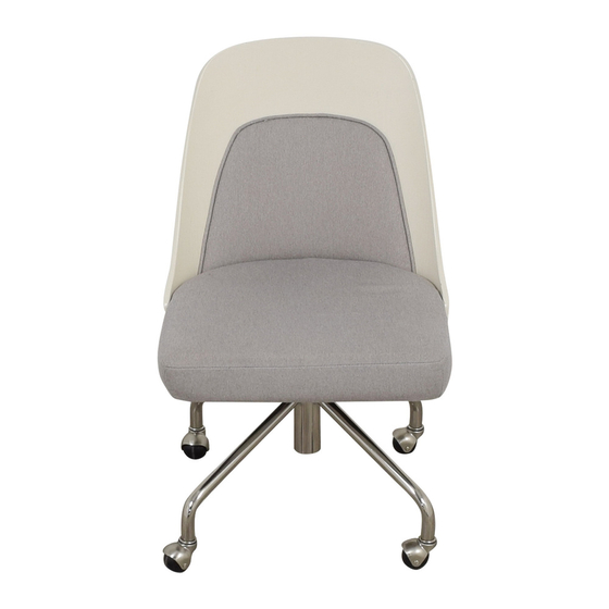 WEST ELM BENTWOOD OFFICE CHAIR 4682787 ASSEMBLY INSTRUCTIONS Pdf