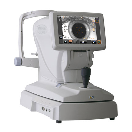 TOPCON CT-800 USER MANUAL Pdf Download | ManualsLib