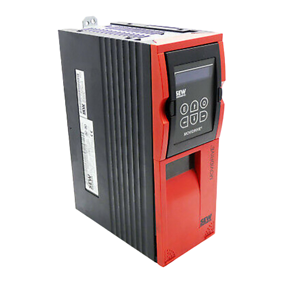 SEW-Eurodrive MOVIDRIVE MX-SHELL Manual