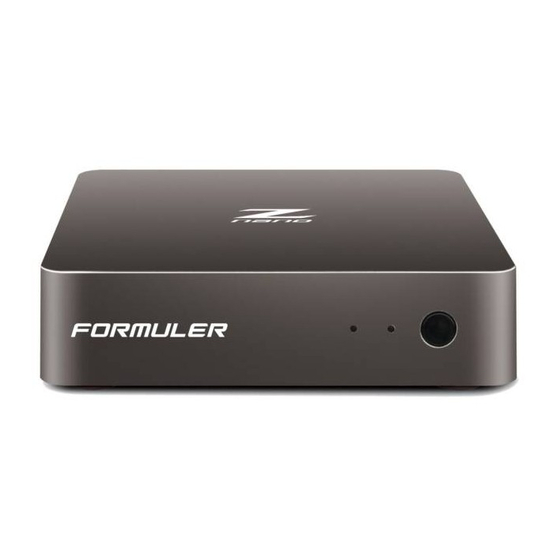 FORMULER Znano Quick Installation