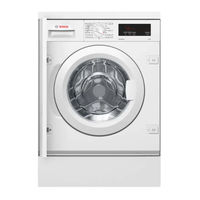Bosch WIW24341EU User Manual And Installation Instructions