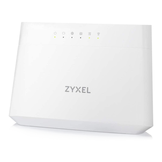 ZyXEL Communications VMG3625-T50B Quick Start Manual