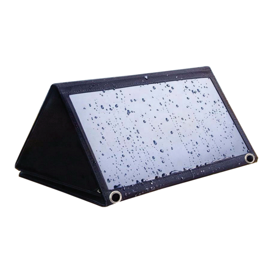 Wasserstein 21W Portable Solar Charger Manual