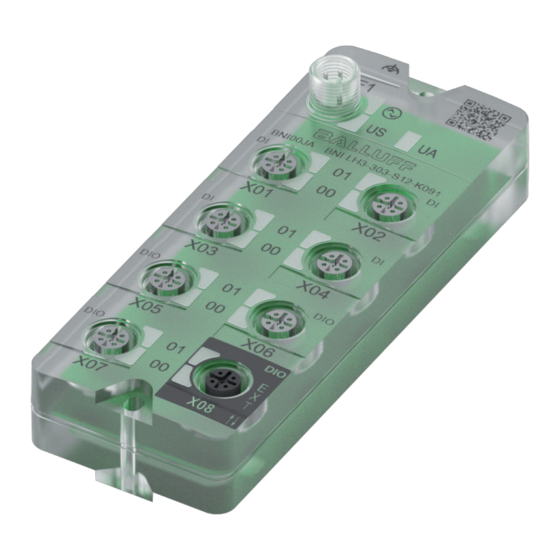 Balluff BNI LH3-303-S12-K091 User Manual
