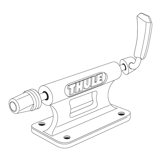 Thule 821 LOW RIDER Manual