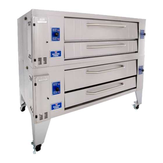 Bakers Pride Y600 Series Operation Manual