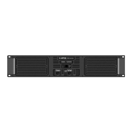 Lynx SBA Series User Manual