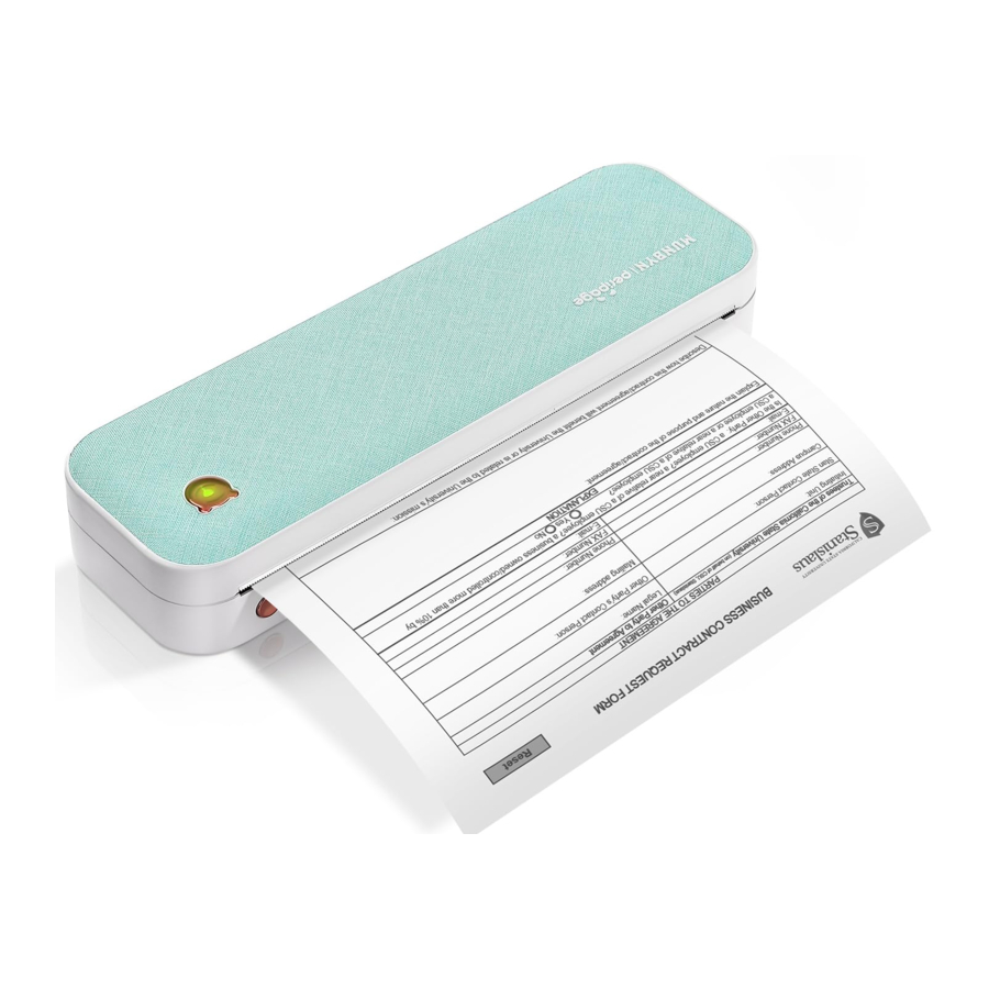 MUNBYN ITP01 - Printer Manual