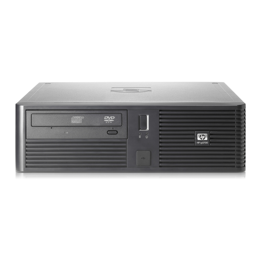 HP rp5700 Specification