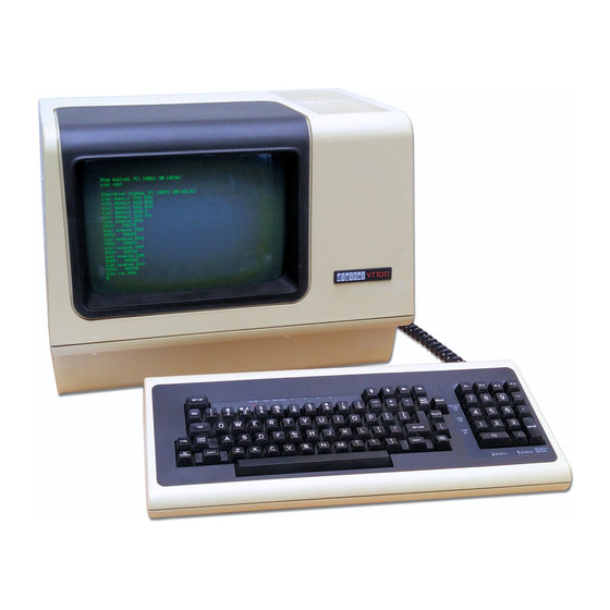 Digital Equipment VT100 User Manual
