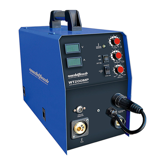 WELDTECH WT200MP Operating Instructions Manual