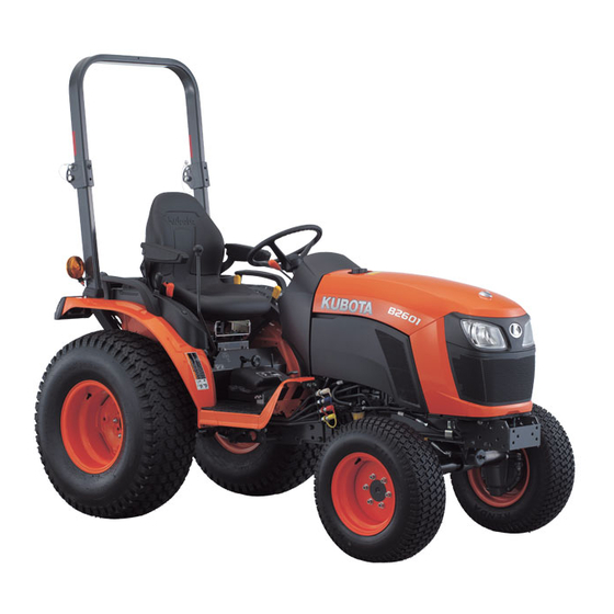 Kubota B2301 Workshop Manual