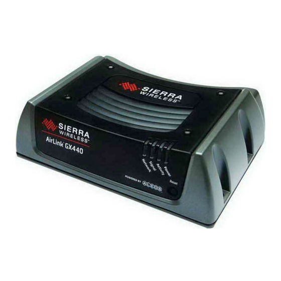 Sierra Wireless AirLink GX440 User Manual