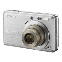 Sony DSC-S780 Instruction Manual