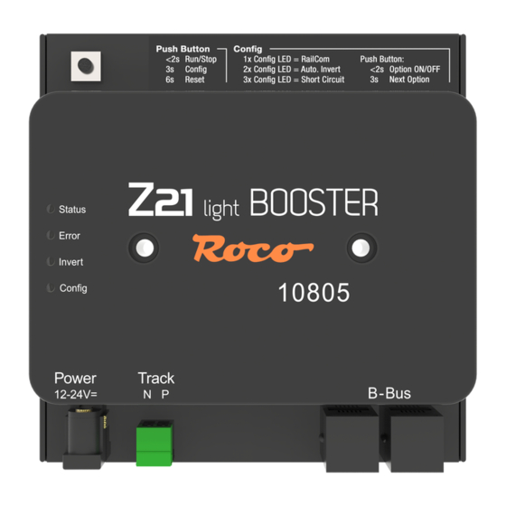 Roco Z21-Booster Manuals