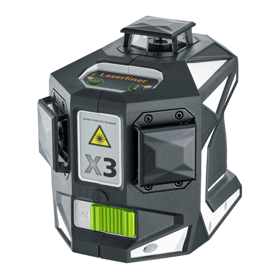 LASERLINER X3LASER OPERATING INSTRUCTIONS MANUAL Pdf Download ManualsLib