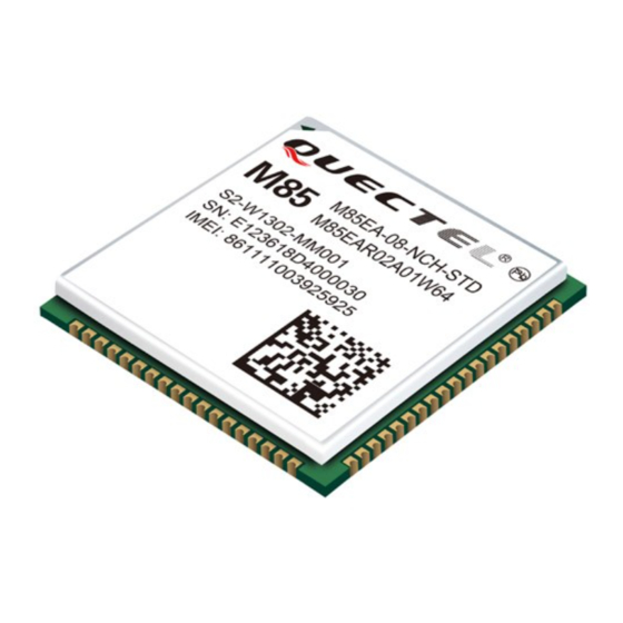 QUECTEL M85 HARDWARE DESIGN Pdf Download ManualsLib