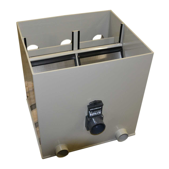 AQUA FORTE ULTRASIEVE XL INSTRUCTION MANUAL Pdf Download ManualsLib