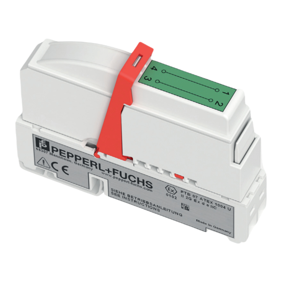 PEPPERL+FUCHS MFT SERIES MANUAL Pdf Download | ManualsLib