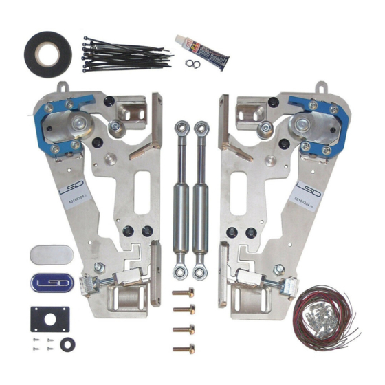 LSDDOORS 50080028 INSTALLATION INSTRUCTIONS MANUAL Pdf Download