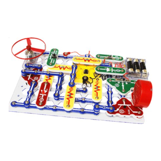 ELENCO ELECTRONICS SNAP CIRCUITS XP SCXP-50 INSTRUCTION MANUAL Pdf ...