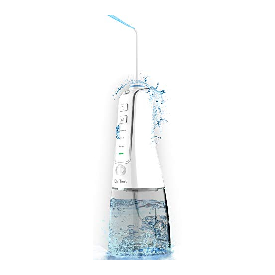 DR. TRUST ORAL IRRIGATOR PRO 315 USER INSTRUCTIONS Pdf Download ManualsLib
