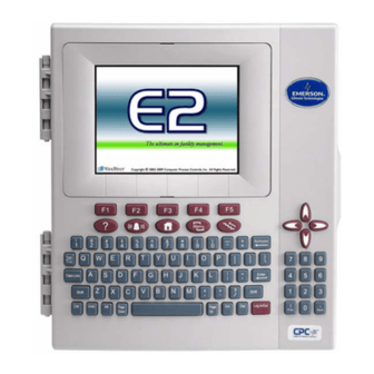 Emerson E2 Quick Start Manual