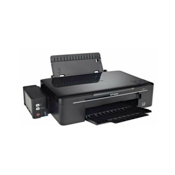 Epson L200 Notices And Warranty