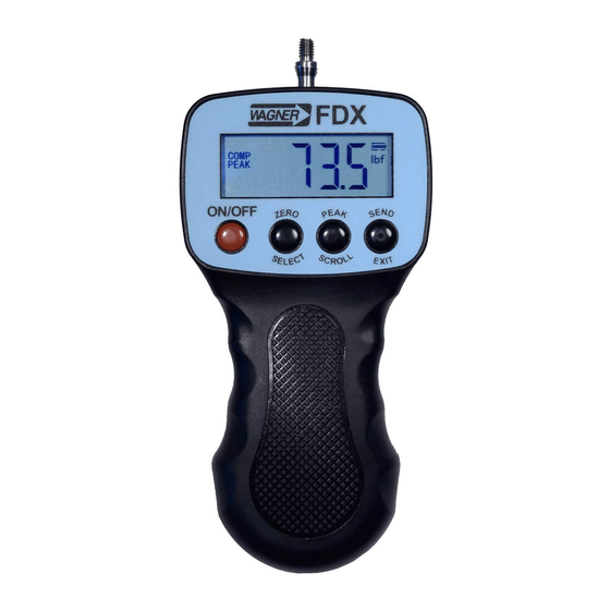 WAGNER FORCE TEN FDX OPERATION MANUAL Pdf Download ManualsLib