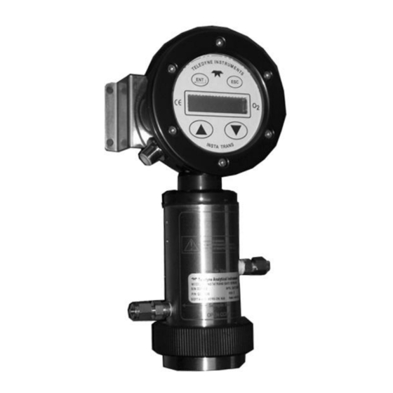 TELEDYNE ANALYTICAL INSTRUMENTS INSTA TRANSXD OPERATING INSTRUCTIONS
