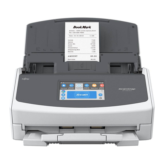 FUJITSU SCANSNAP IX1500 CONSUMABLE REPLACEMENT AND CLEANING