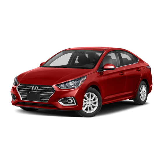 Hyundai Accent 2020 Manual