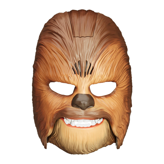 Hasbro Disney Star Wars The Force Awakens Chewbacca Quick Start Manual