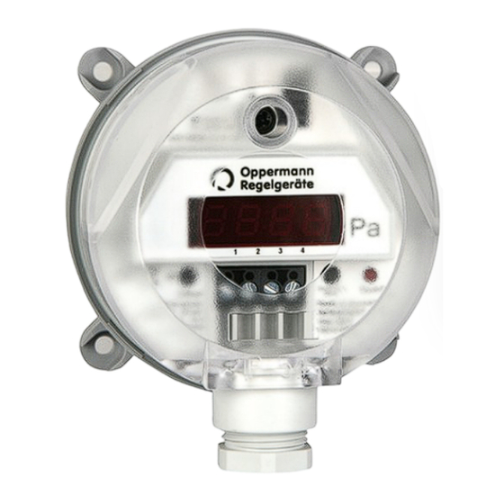 Oppermann Regelgeräte DDS-AR984 Series Manual