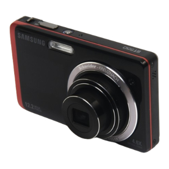 Samsung ST550 Quick Start Manual