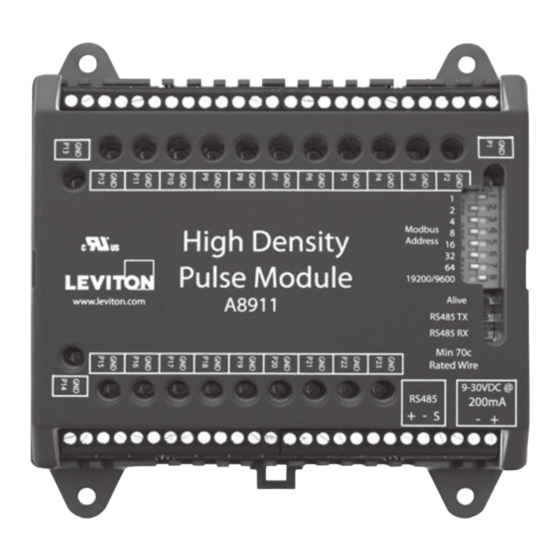 Leviton VerifEye A8911 Manuals