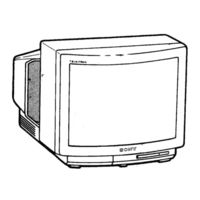 Sony Trinitron KV-X2531D Operating Instructions Manual