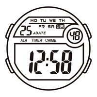 Calypso Watches IKM1209 Instruction Manual