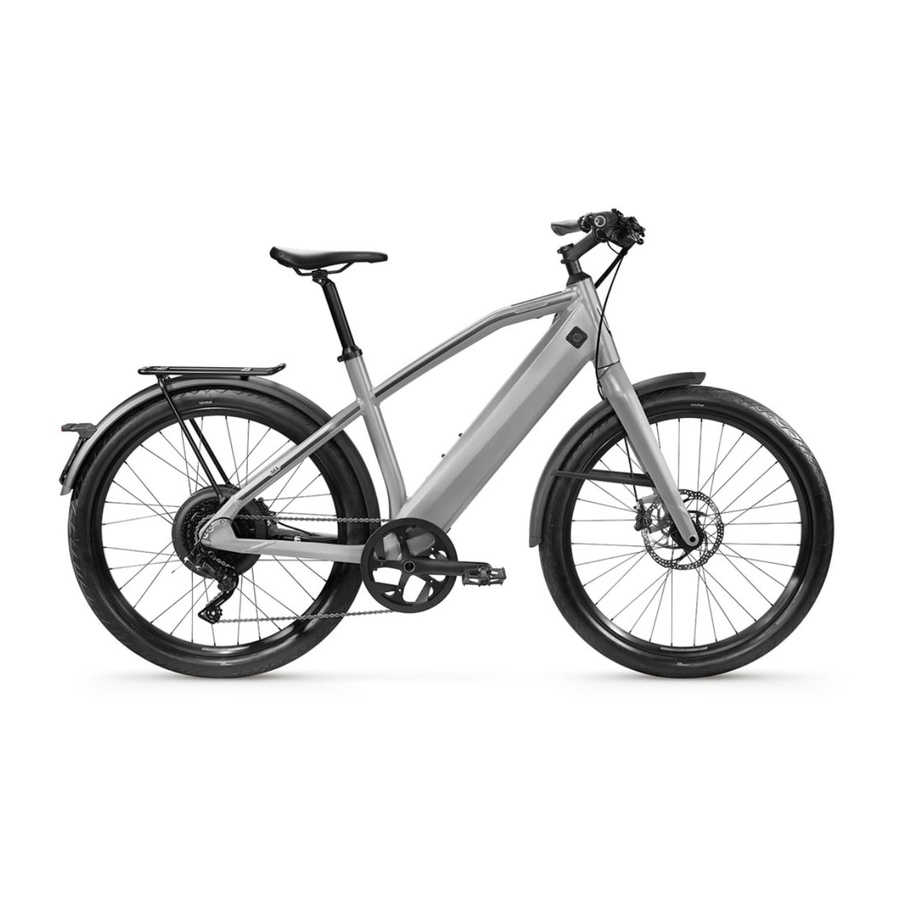 Stromer ST1, ST2 - Electric Bicycle Manual