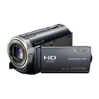 Sony Handycam HDR-CX370V Service Manual