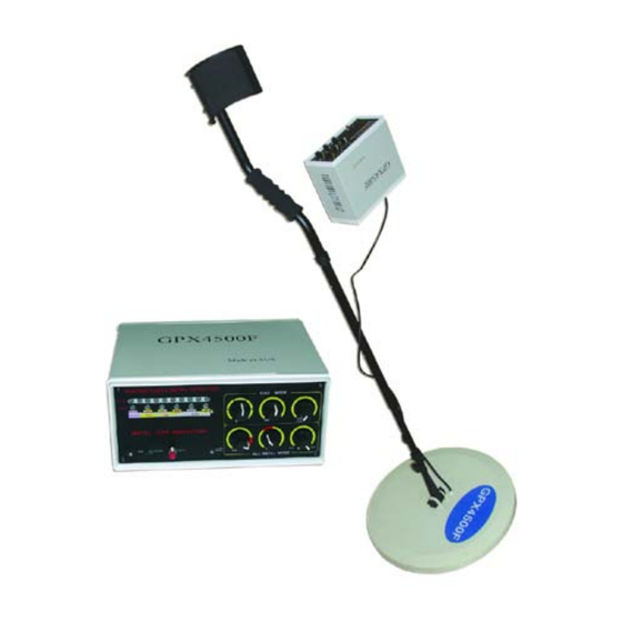 Falcon GPX4500F Operating Manual