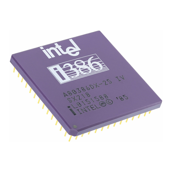 Intel 80386 Hardware Reference Manual