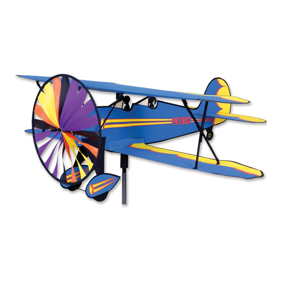 PREMIER DESIGNS WIND GARDEN BIPLANE SPINNER ASSEMBLY INSTRUCTIONS Pdf