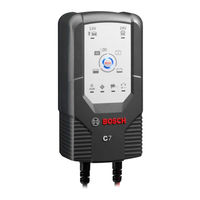 Bosch C7 Operating Instructions Manual
