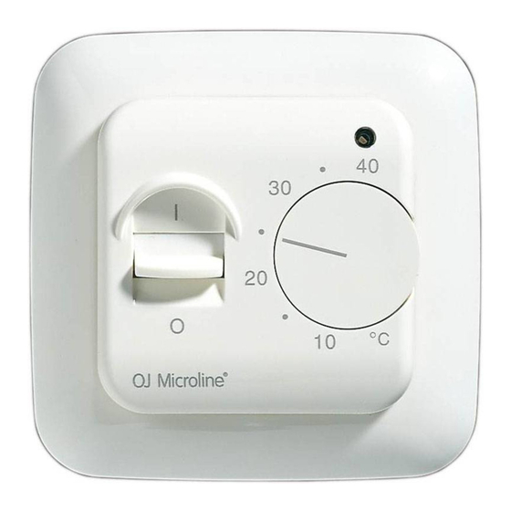 OJ ELECTRONICS MICROLINE OTN SERIES INSTRUCTIONS MANUAL Pdf Download
