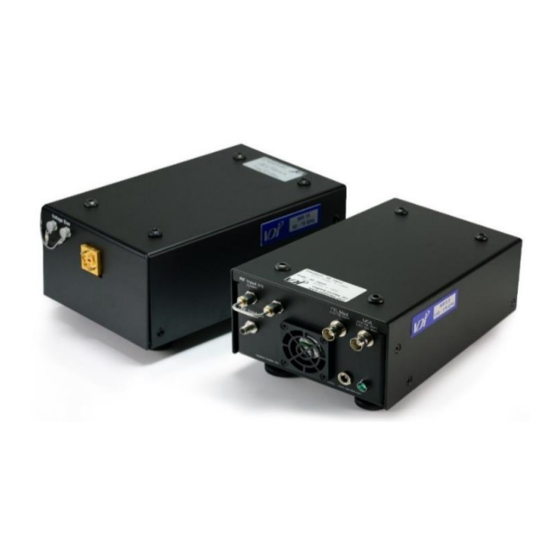 VIRGINIA DIODES WR15 OPERATIONAL MANUAL Pdf Download ManualsLib