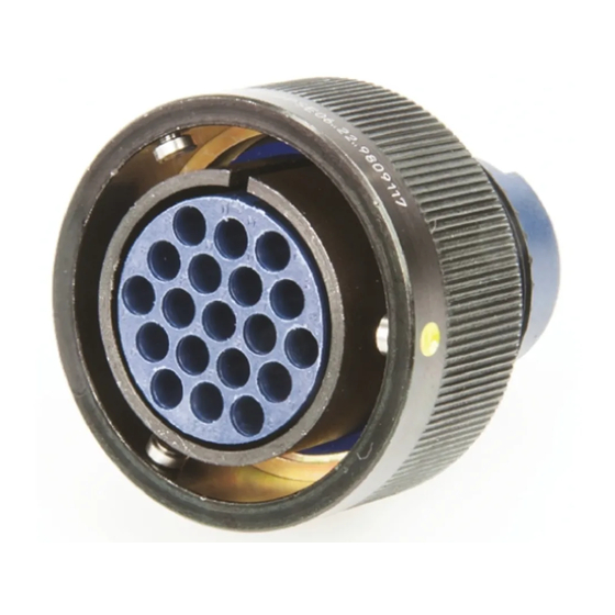 TT ELECTRONICS AB CONNECTORS ABCIRP SERIES ASSEMBLY AND WIRING