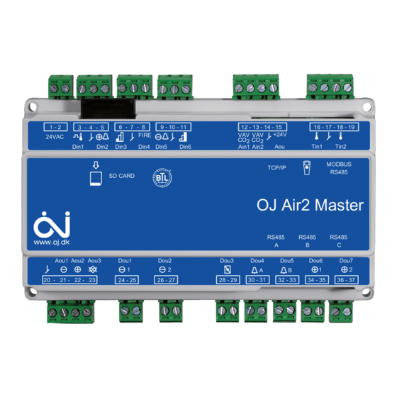 OJ ELECTRONICS AIR2 MASTER INSTRUCTIONS MANUAL Pdf Download ManualsLib